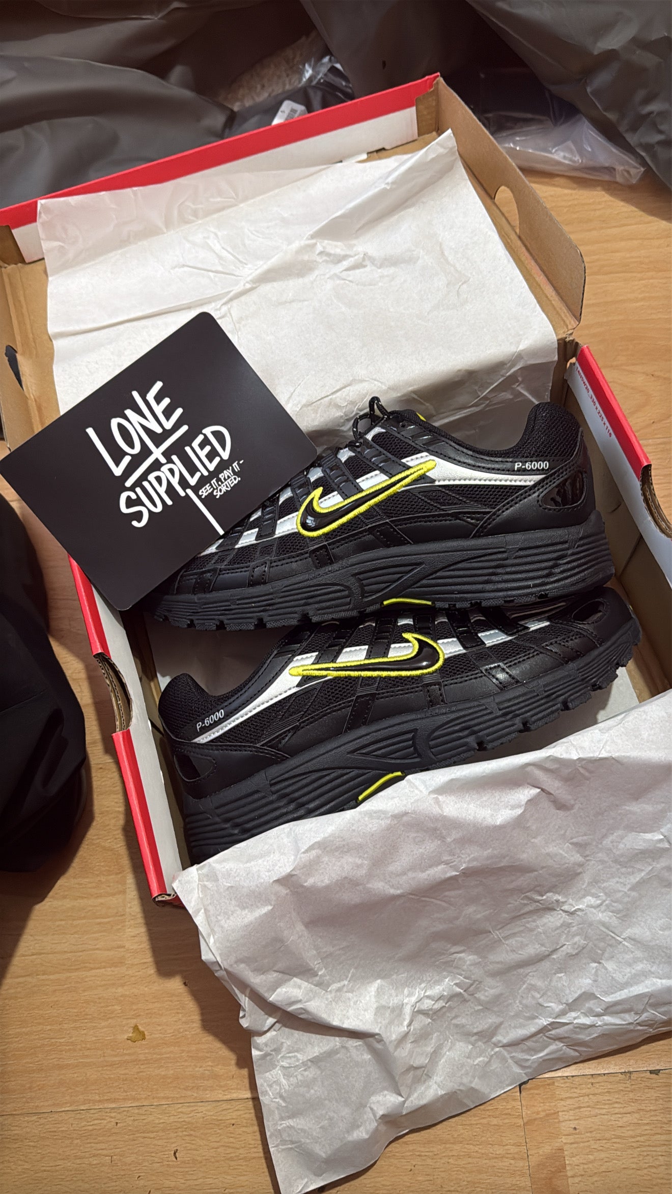 Nike P6000 ‘Anthracite High Voltage’