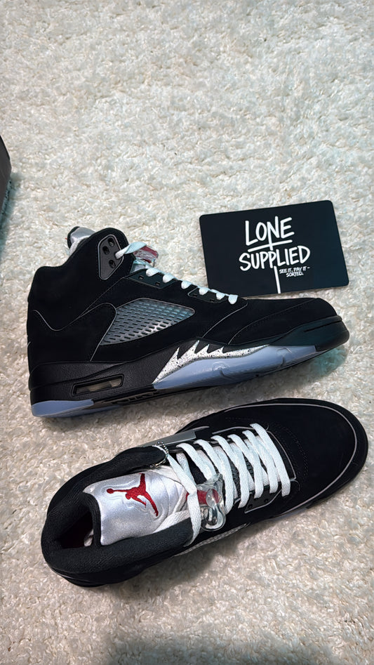 JORDAN 5 ‘METALLIC BLACK’
